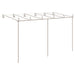 Tuinpergola 6x3x2,5 m ijzer antiekbruin