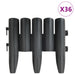 Gazonranden 36 st 10 m PP antracietkleurig