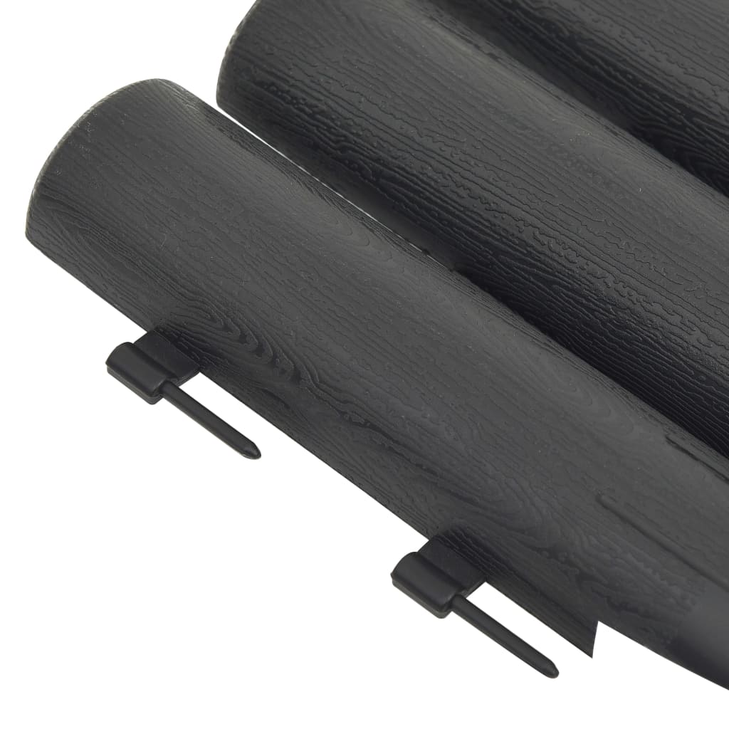 Gazonranden 36 st 10 m PP antracietkleurig