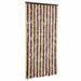 Vliegengordijn 90x200 cm chenille beige en lichtbruin