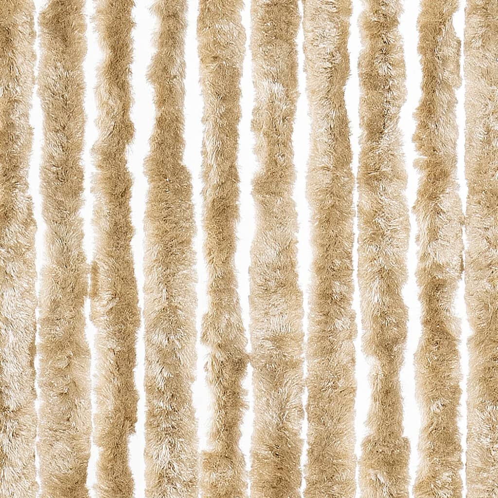 Vliegengordijn 56x200 cm chenille beige