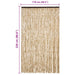 Vliegengordijn 118x220 cm chenille beige