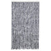 Vliegengordijn 118x220 cm chenille zilverkleurig