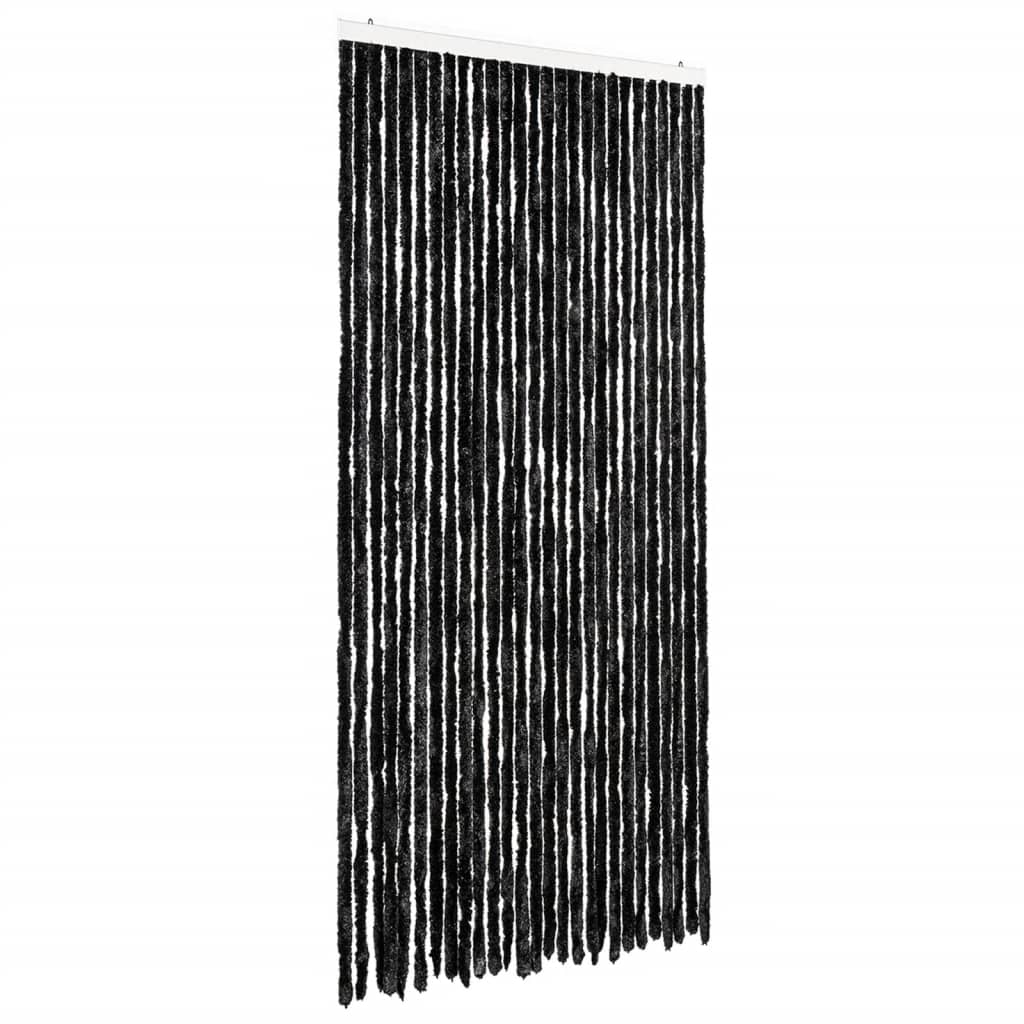 Vliegengordijn 118x220 cm chenille antraciet