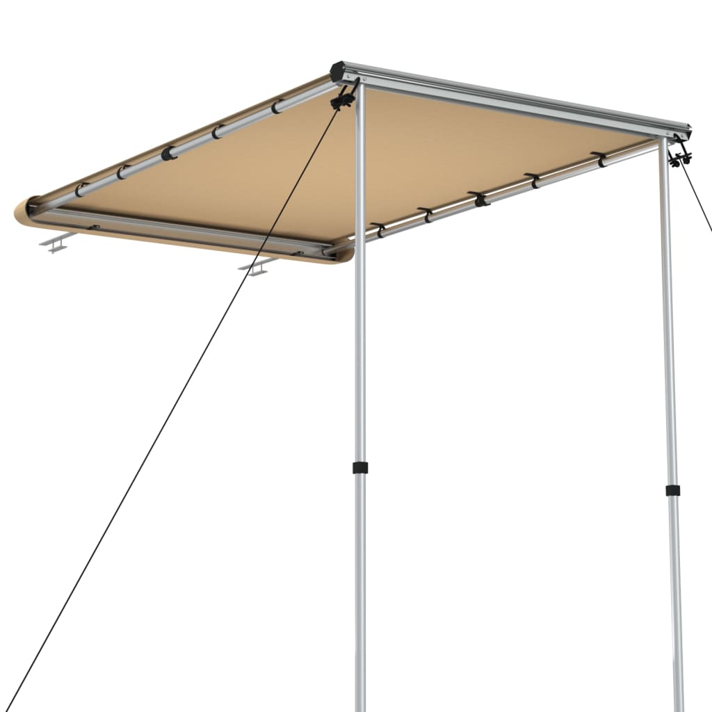 Luifel voor camper en caravan 1,2x2x2,15 m beige