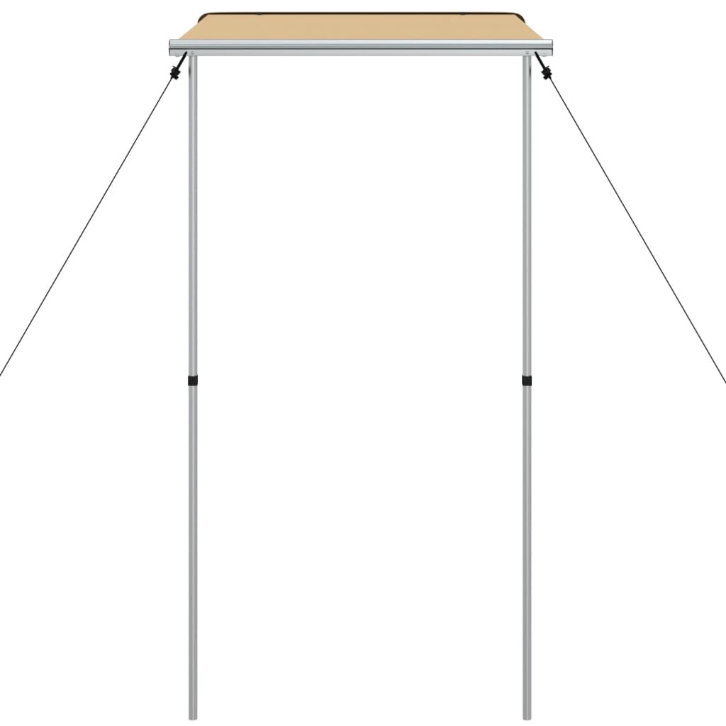 Luifel voor camper en caravan 1,2x2x2,15 m beige
