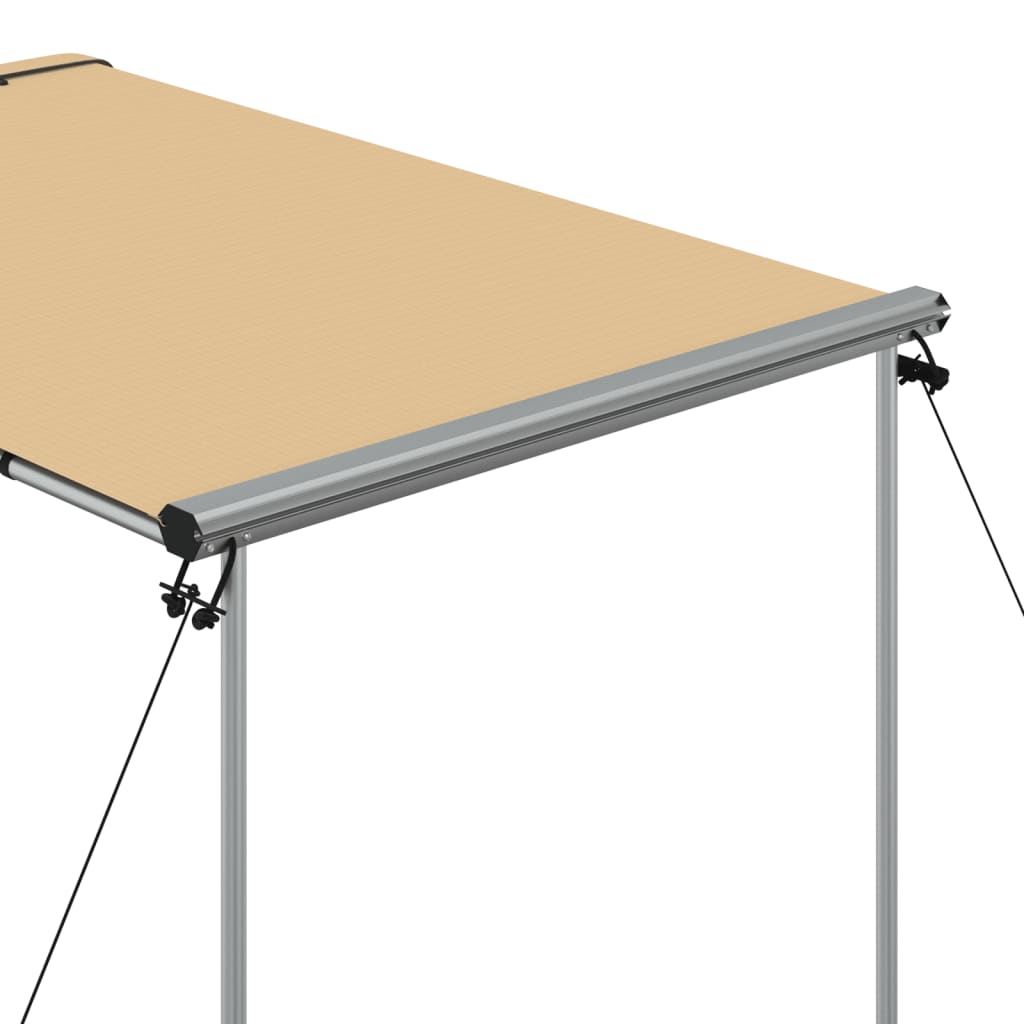 Luifel voor camper en caravan 1,2x2x2,15 m beige