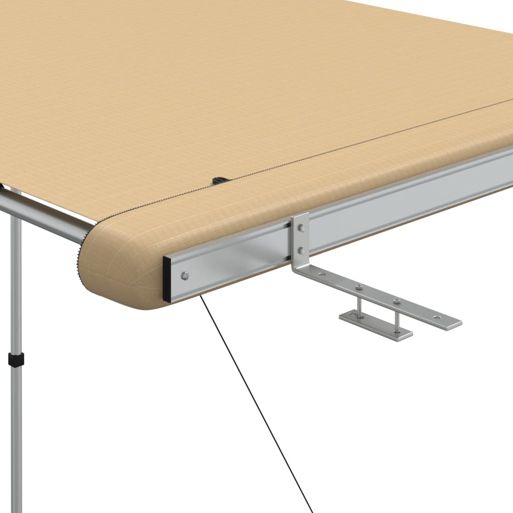 Luifel voor camper en caravan 1,2x2x2,15 m beige