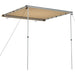 Luifel voor camper en caravan 1,8x2x2,15 m beige