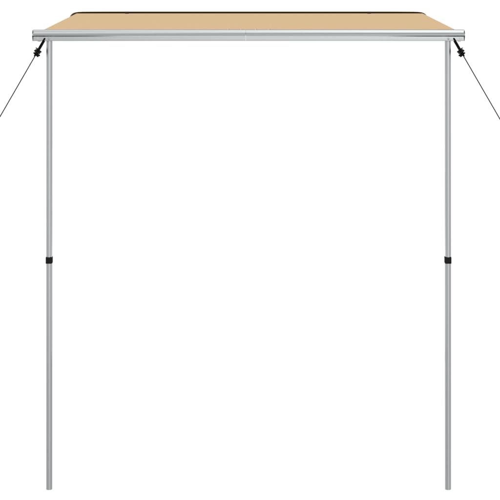 Luifel voor camper en caravan 1,8x2x2,15 m beige