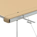 Luifel voor camper en caravan 1,8x2x2,15 m beige