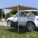 Luifel voor camper en caravan 1,8x2x2,15 m beige