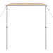 Luifel voor camper en caravan 1,8x2,5x2,15 m beige