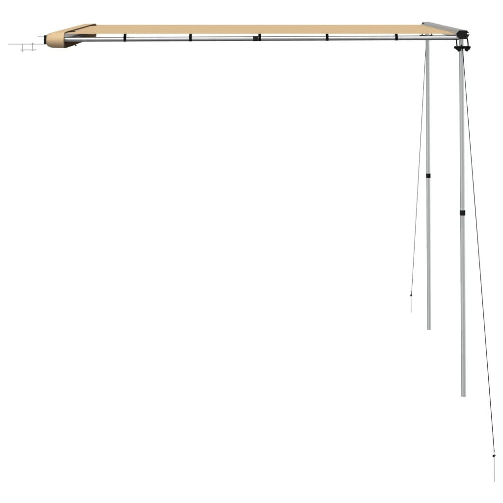 Luifel voor camper en caravan 1,8x2,5x2,15 m beige