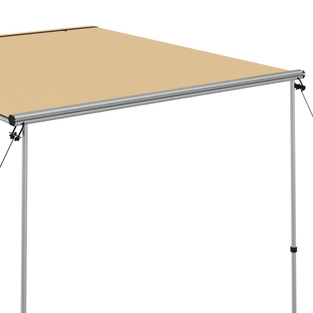 Luifel voor camper en caravan 1,8x2,5x2,15 m beige