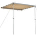 Luifel voor camper en caravan 2x2x2,15 m beige