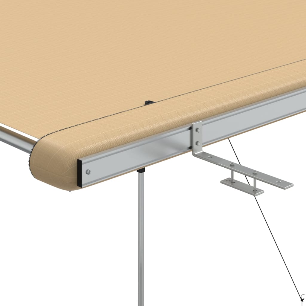 Luifel voor camper en caravan 2x2x2,15 m beige