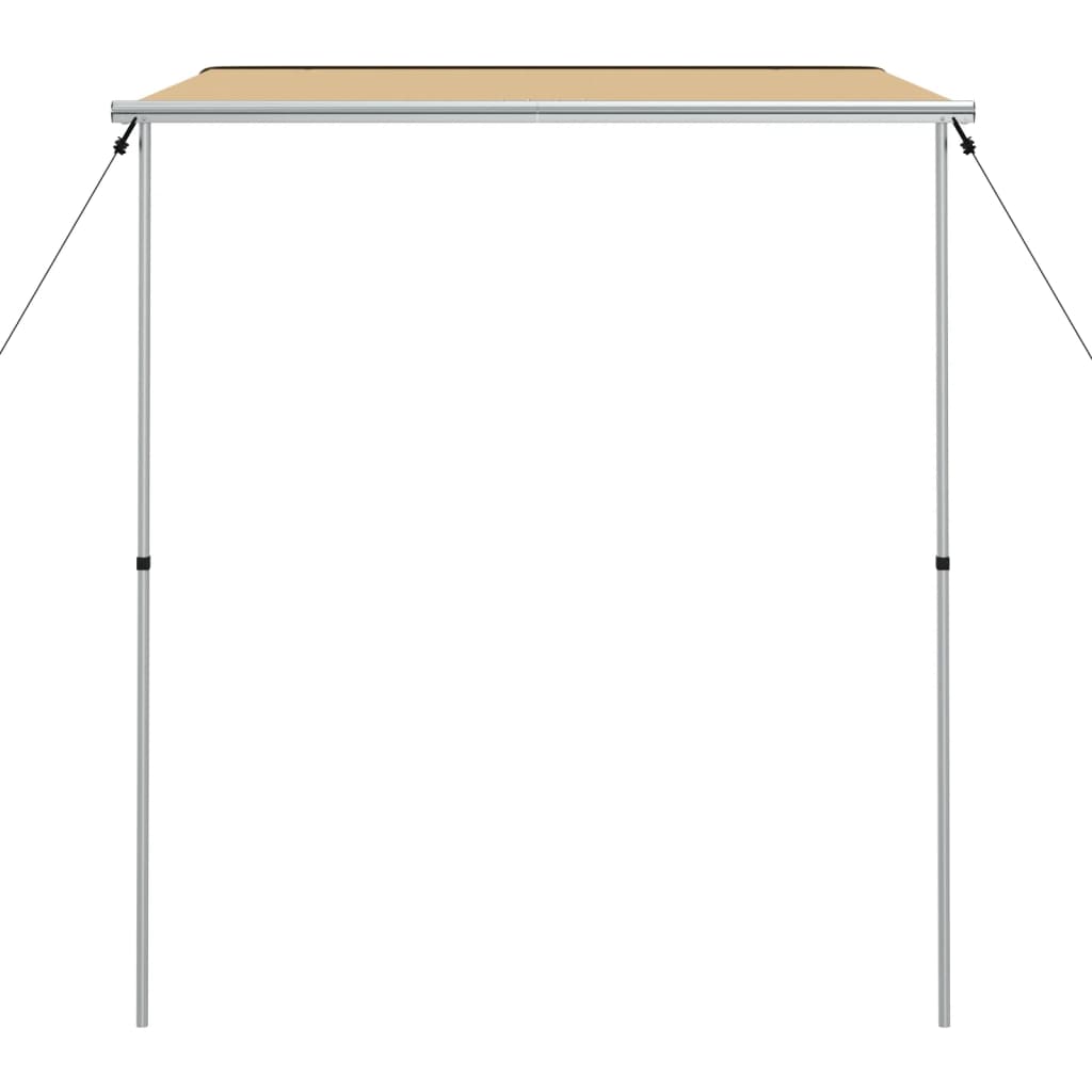 Luifel voor camper en caravan 2x2,5x2,15 m beige