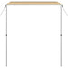 Luifel voor camper en caravan 2,4x2x2,15 m beige