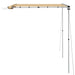Luifel voor camper en caravan 2,4x2x2,15 m beige