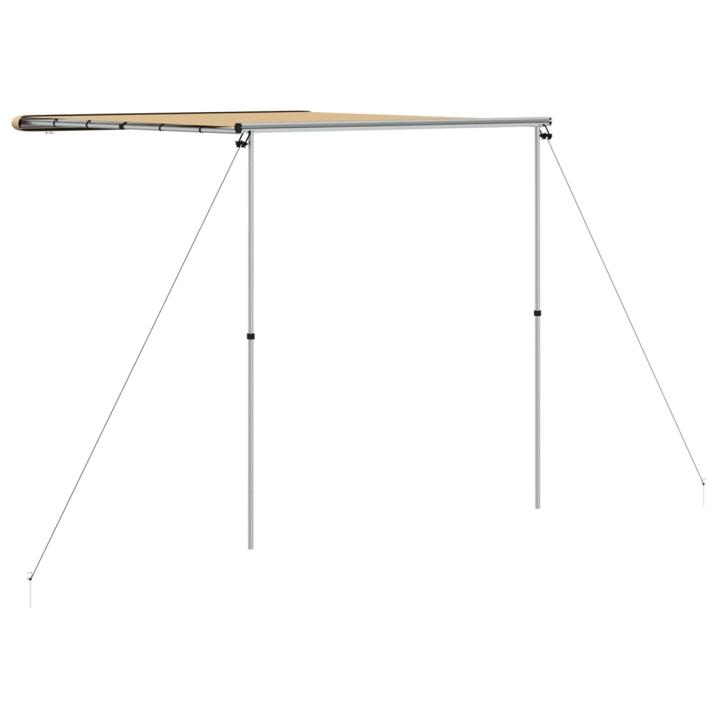 Luifel voor camper en caravan 2,4x2,5x2,15 m beige