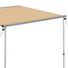 Luifel voor camper en caravan 2,4x2,5x2,15 m beige