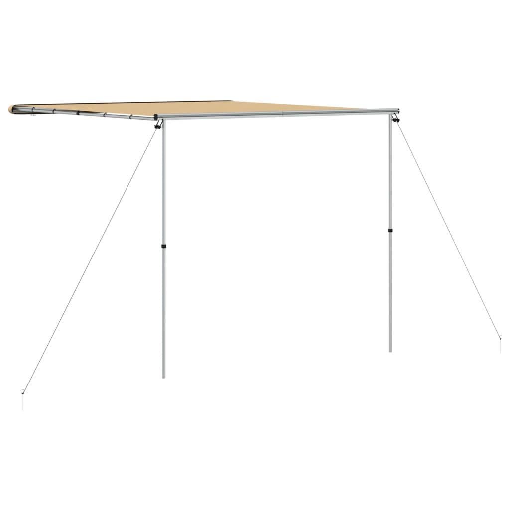 Luifel voor camper en caravan 2,4x3x2,15 m beige