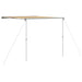 Luifel voor camper en caravan 2,4x3x2,15 m beige