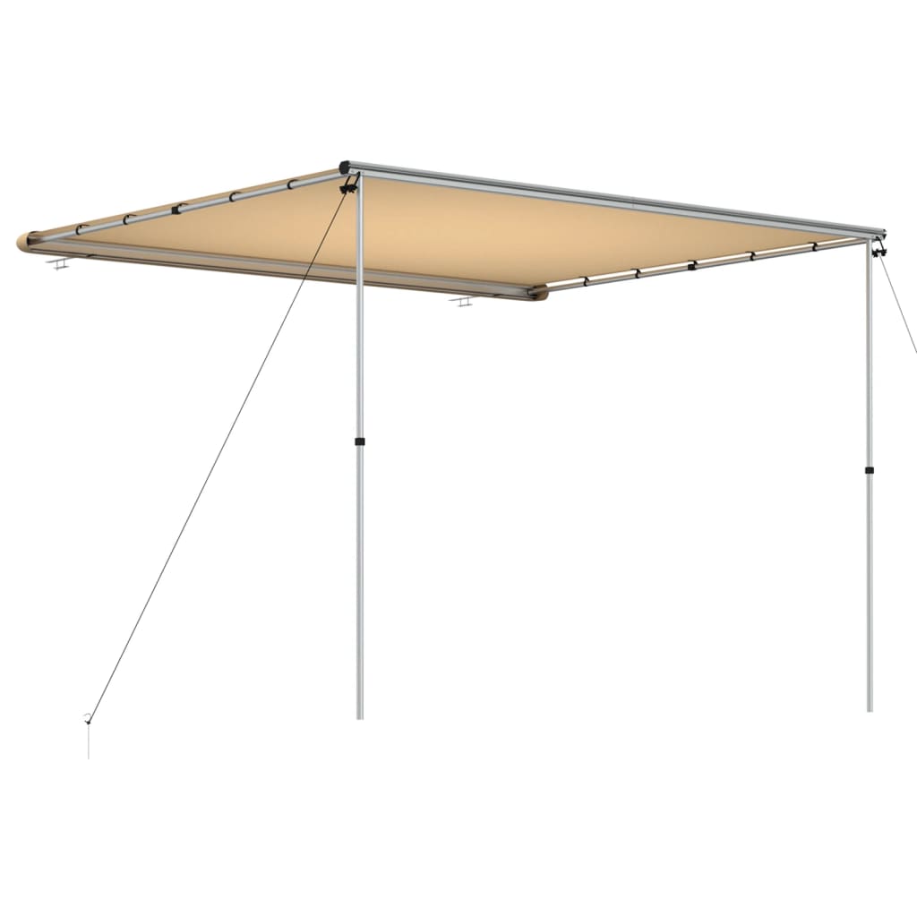 Luifel voor camper en caravan 3x2,5x2,15 m beige