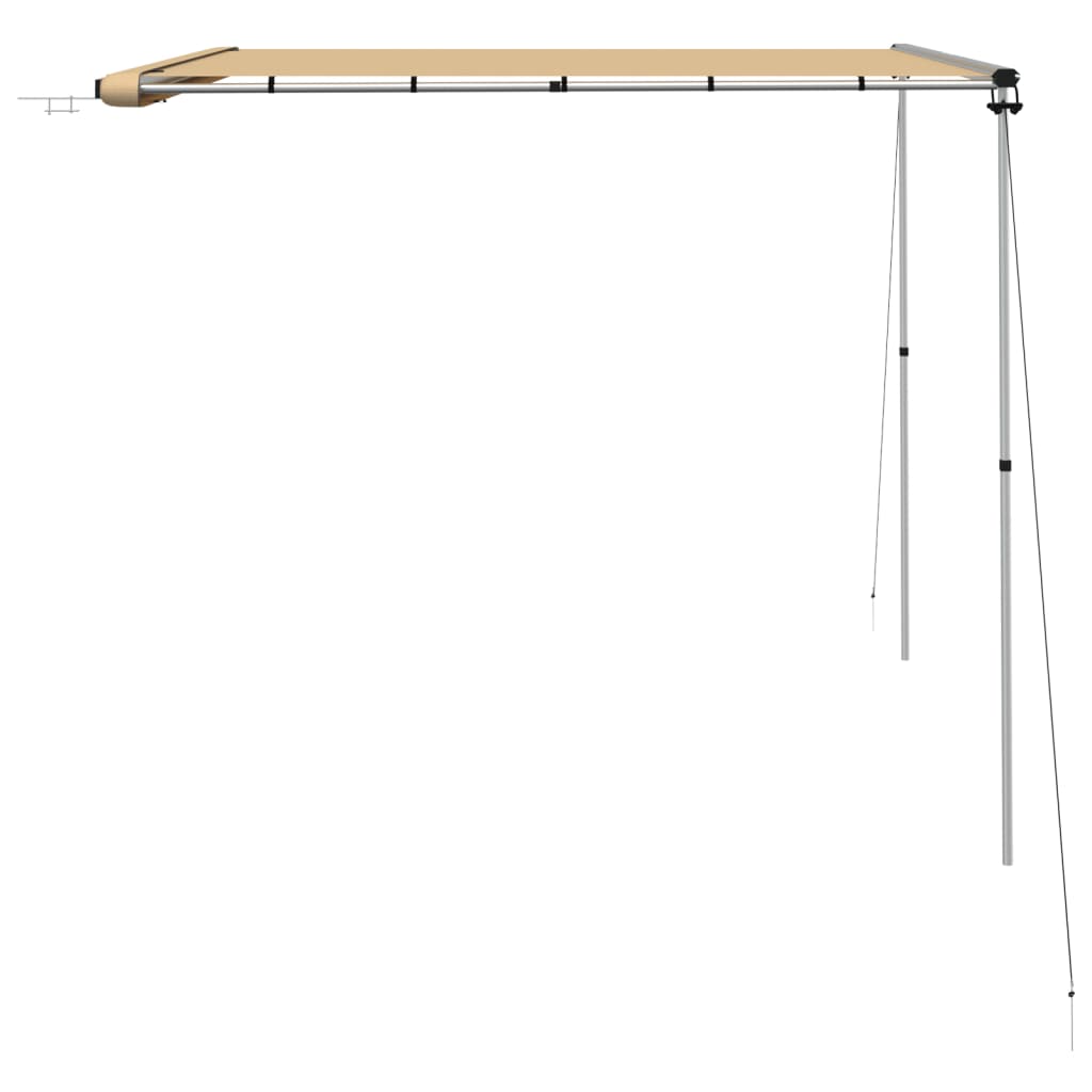 Luifel voor camper en caravan 3x2,5x2,15 m beige