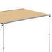 Luifel voor camper en caravan 3x2,5x2,15 m beige