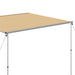 Luifel voor camper en caravan 3x3x2,15 m beige
