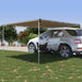 Luifel voor camper en caravan 3x3x2,15 m beige