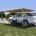 Luifel voor camper en caravan 3,6x2x2,15 m beige