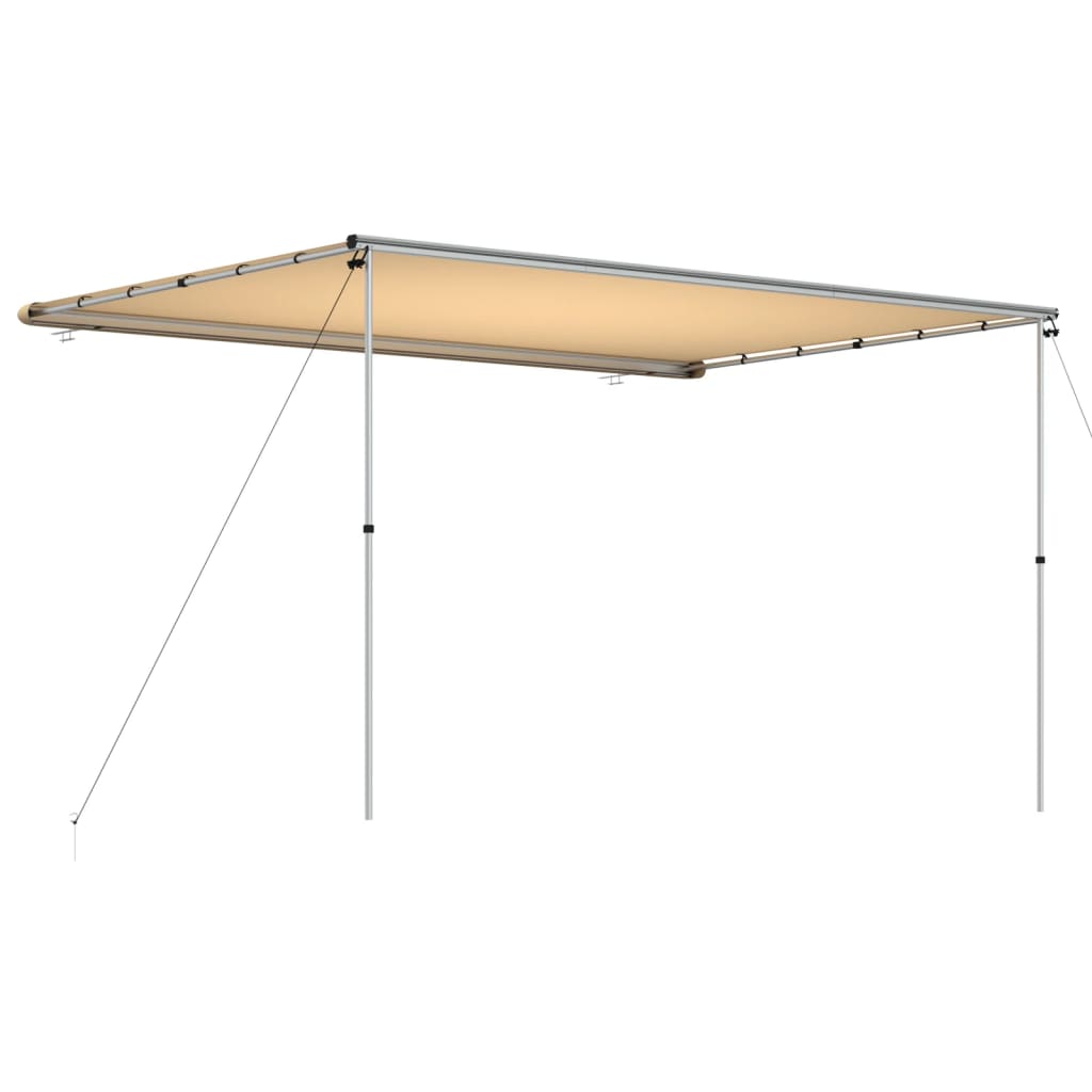 Luifel voor camper en caravan 3,6x2,5x2,15 m beige