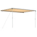 Luifel voor camper en caravan 3,6x2,5x2,15 m beige