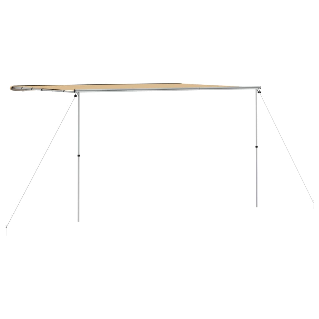 Luifel voor camper en caravan 3,6x3x2,15 m beige