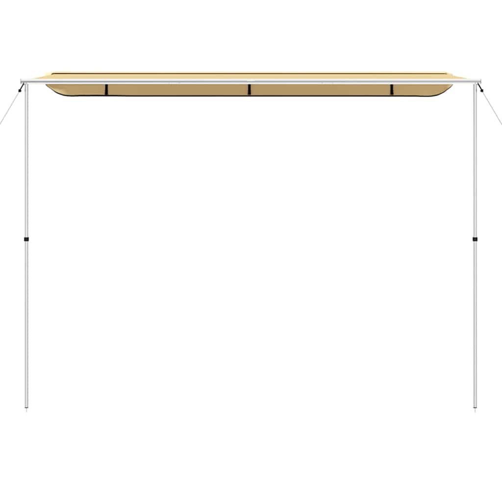 Luifel voor camper en caravan 3,6x3x2,15 m beige
