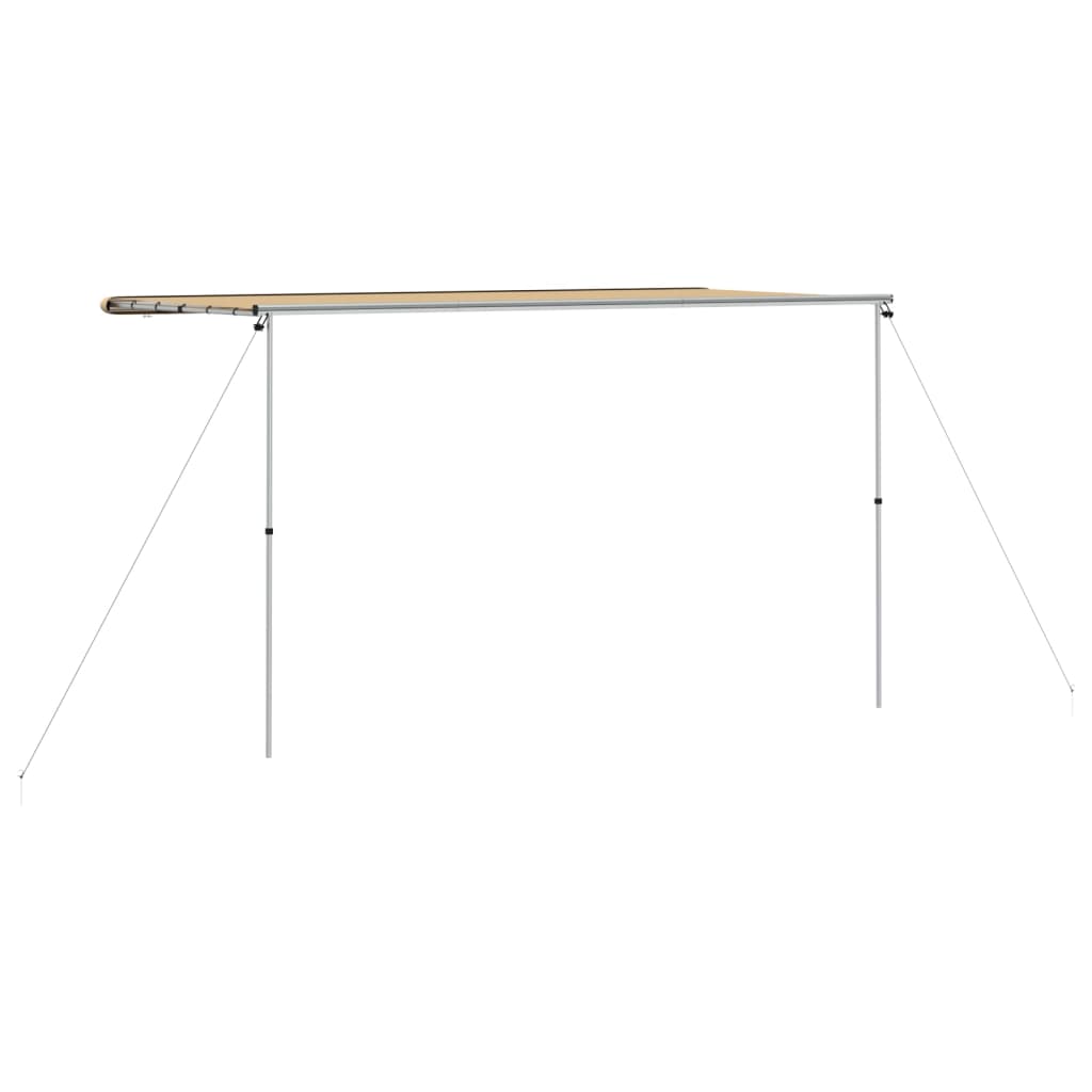 Luifel voor camper en caravan 4x2x2,15 m beige