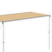 Luifel voor camper en caravan 4x2x2,15 m beige