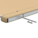 Luifel voor camper en caravan 4x2x2,15 m beige