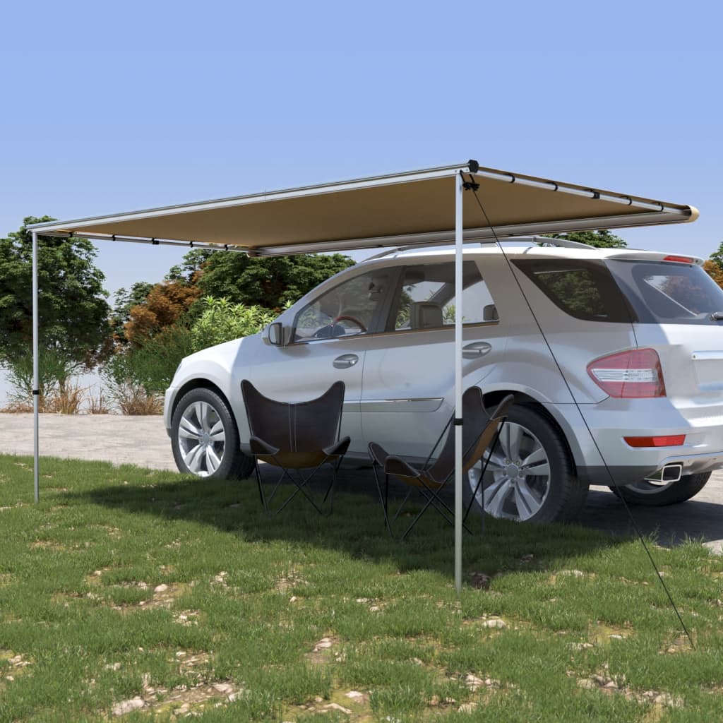 Luifel voor camper en caravan 4x2x2,15 m beige