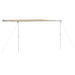 Luifel voor camper en caravan 4x3x2,15 m beige