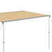 Luifel voor camper en caravan 4x3x2,15 m beige