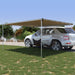 Luifel voor camper en caravan 4x3x2,15 m beige