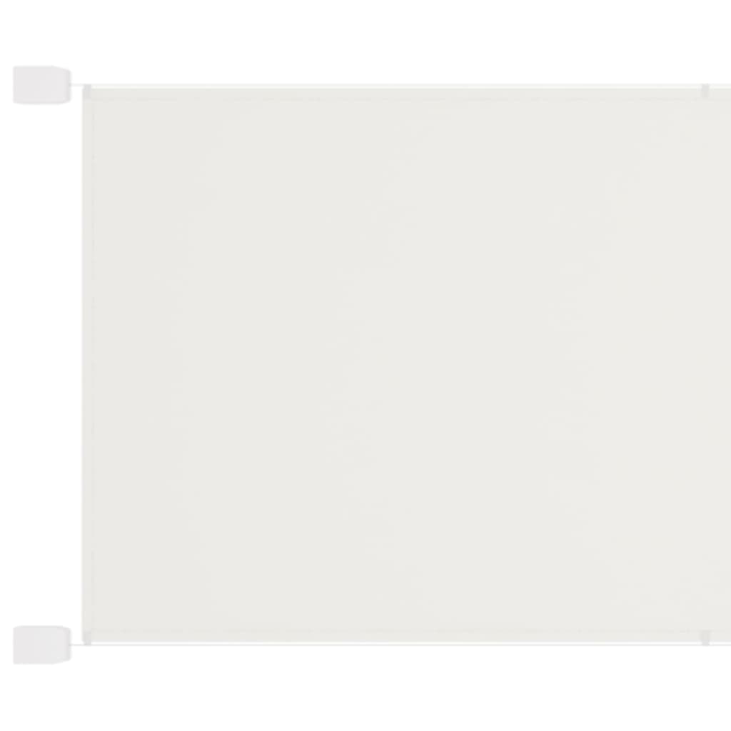 Luifel Verticaal 140X420 Cm Oxford Stof Wit 140 x 420 cm