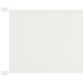 Luifel Verticaal 140X420 Cm Oxford Stof Wit 140 x 420 cm