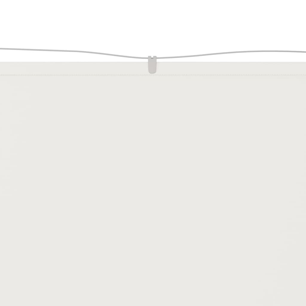 Luifel Verticaal 140X420 Cm Oxford Stof Wit 140 x 420 cm