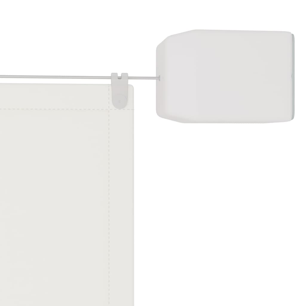 Luifel Verticaal 140X420 Cm Oxford Stof Wit 140 x 420 cm