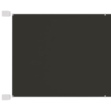 Luifel Verticaal 140X270 Cm Oxford Stof Antracietkleurig 140 x 270 cm